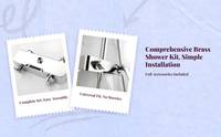 High-pressure rainfall showerhead