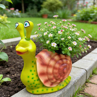 Planter Cartoon Resin Planter Adorable for Windowsill, Patio