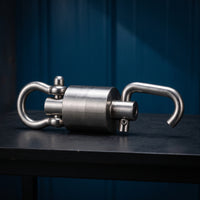 Rotating Joint Polished Swivel Joint Industrial-Grade Rotating Connector for Riggers, Mechanics, Marine