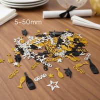 800 Pieces Class of 2026 Decorations Festive Accent Graduation Themed Sequins Versatile Decor Graduation Party Confetti for Graduates