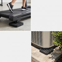 Air Conditioner Outdoor Unit Anti-Vibration Pads, Soundproof Rubber Mounts for Quiet Operation