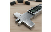 Digital String Action Gauge High Precision Digital String Height Gauge Portable Guitar Setup Ruler for Workshop