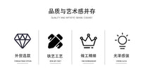 亚马逊白金色首饰架4层耳环架戒指手镯珠宝收纳项链饰品展示架