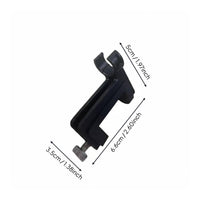 Saxophone Mic Clamp Firm Hold Instrument Audio Pickup Clip Lightweight Music Accessory for Violinists