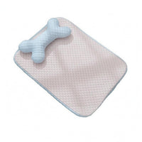 Dog Cooling Mat Easy to Clean Cooling Bed Mat Cloth Bound Edges for Resting