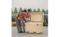 Seafood Storage Box Large-Capacity Insulated Transport Box Molded for Commercial Fishers, Fish Markets