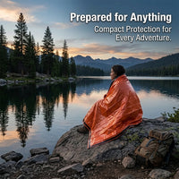 Emergency Sleeping Bag Lightweight PE Foil Thermal Sack, Waterproof Windproof Mylar for Hiking Outdo - Image 3