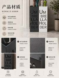 Creative Iron Umbrella Stand for Hotel Lobby or Home