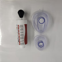 AC Anti-Choking Device, Anti-Asphyxiation First Aid Mask, Manual, for Adults and Children