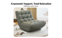 Contouredd Bean Bag Lounger Lazy Sofa Lounge Chair snug Fullform Relaxation for Comfort Seekers, Adults, Living Room