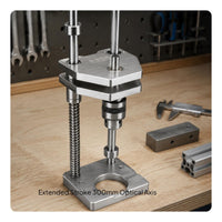Vertical Guide High Precision Straight Hole Drilling Jig Sturdy Metal Body