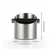 Coffee Grounds Bin Knock Box Sturdy Espresso Dump Bin for Baristas