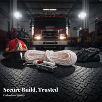 Steel Core Rope High Tensile Strength Fire Evacuation Rope Low Elongation for Firefighters, Evacuation Workers