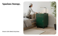 Chinese design Storage Trunk Multifunctional Design Single-Door Nightstand