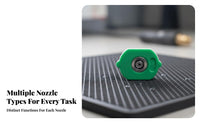 Professional-Grade High Pressure Washer Nozzle Heavy Duty Construction High Pressure Washer Tips for Driveway Cleaning
