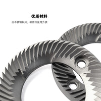 2片装60MM不锈钢咖啡研磨机刀盘研磨器刀片替换件