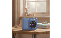 Portable Children's Camera with Printer Compact Instant Print Camera with Screen Handheld Easy-to-Use for Travel, Parties