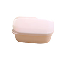 Portable Candy Color Soap Box with Drain for Travel