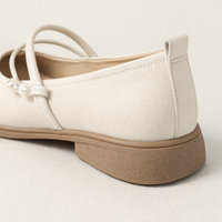 Ballet Flats for Women with Soft Sole and Round Toe Design, Comfortable Walking Shoes for Daily Wear, Extended Sizes to European 43 for Larger Feet