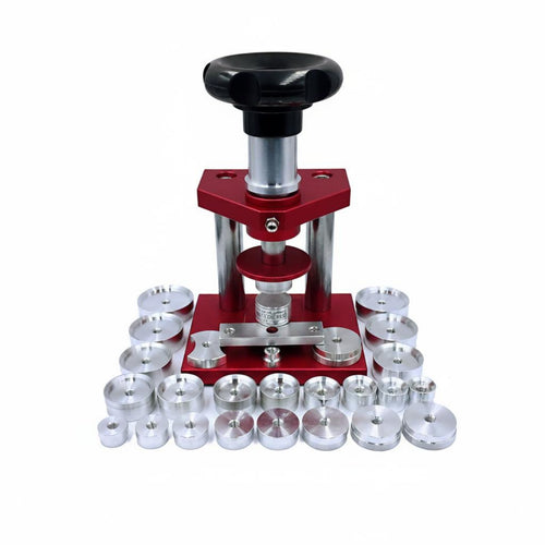 Rotary Watch Press Multi Die Set Watch Case Closer Metal Body for Watchmakers, Workbench