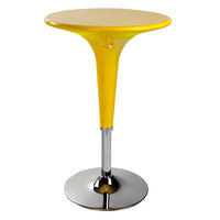 Adjustable Height Bistro Table for Cafe, Bar, or Home Balcony - Round Coffee & Negotiation Table