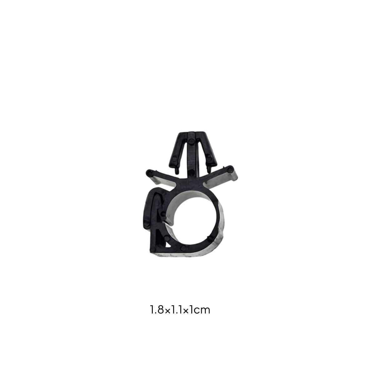 Snap-Fit Wiring Harness Clip Plastic Car Harness Wiring Fastener Secure Automotive Cable Clip Compact for Mechanics, Engine Bay
