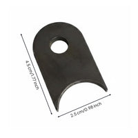 Welded Swing Arm Lug Weldable Control Arm Bracket Heavy-Duty  Mounting Tab for DIY Builders, Custom Build