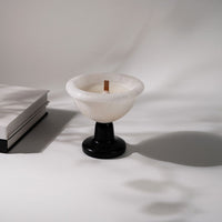 Marble Candle Holder Decorative Tabletop Art Piece