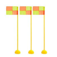 Soccer Corner Flag Set with ABS Mobile Base for Training and Exams