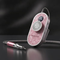 Nail Drill Machine Portable Nail Drill with Handpiece Rechargeable for Beginners, Home Salon, Travel