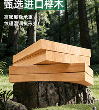 绘岳迷你儿童桌面画架可调节角度榉木可折叠收纳绘画多功能画板架