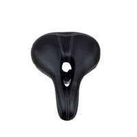 Wear-Resistant Cycle Saddle with Cutout Ergonomic Bike Seat with Metal Rails Comfortable Cycle Seat Easy to Install for Commuters, Cyclists