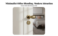 Modern Lever Handle with Escutcheon