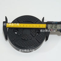 元征序达举升机原厂牛筋橡胶脚垫汽车升降机托盘胶垫圆形加线胶垫