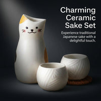 Japanese Sake Set, Fresh & Cute Style, 601-700ml