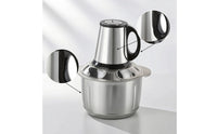 Stainless Steel Electric Meat Grinder 3-Speed Meat Grinder Compact Appliance Countertop for Meal Prep, Kitchen