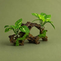 4 Pieces Driftwood Decor Multi-Use Aquarium Plant Set Aquarium Driftwood