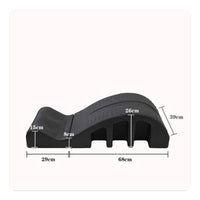 Pilates Spine Dense-Foam Foam Reformer Wedge Build Exercise Barrel