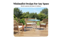 Adjustable Height Folding Table Foldable Design Adjustable Height Desk Space Saving Portable Laptop Desk for Remote Workers, Outdoor, Camping, Bedroom