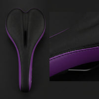 Sports Cycle Saddle Waterproof Perforated Cycle Saddle Padded Bike Seat with Metal Rail for Commuters, Road Biking, Commuting