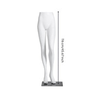 Pants Display Mannequin Realistic Shape Lower Body Mannequin Store Fixture for Shop Window