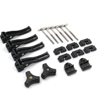Replacement and Accessory Parts Kit for Hard Tri-Fold and Quad-Fold Truck Bed Covers Including Nuts and T-Bolts