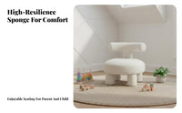 Plush Lamb Chair plush Texture children's Furniture Lightweight and Portable