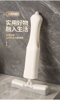 迷你拖把代替吸水抹布桌面手持免手洗海绵吸水悬挂便携式懒人拖把