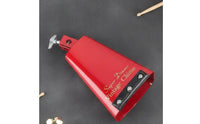Drumset Cowbell Iron Mounted Drum Cowbell Vintage Chime Musical Equipment for Drummers, Concert