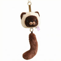 Soft Keychain Ornament Cute Faux Bag Ornament Compact Size