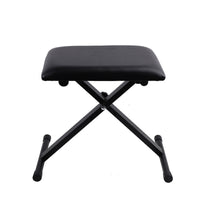 Folding Instrument Stool Sturdy Adjustable Keyboard Stool Heavy Duty Bench for Pianists, Instrumentalists
