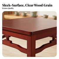 Traditional Tea Table With Storage Shelf Home Furnishing Versatile Easy to Clean for Interior Decorators, Living Room, Study