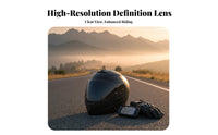 Crystal Clear Vision Helmet Face Visor Anti-Fog Lens Easy Installation Anti-Fog Helmet Visor Ultra Clear Scratch Resistant for Null
