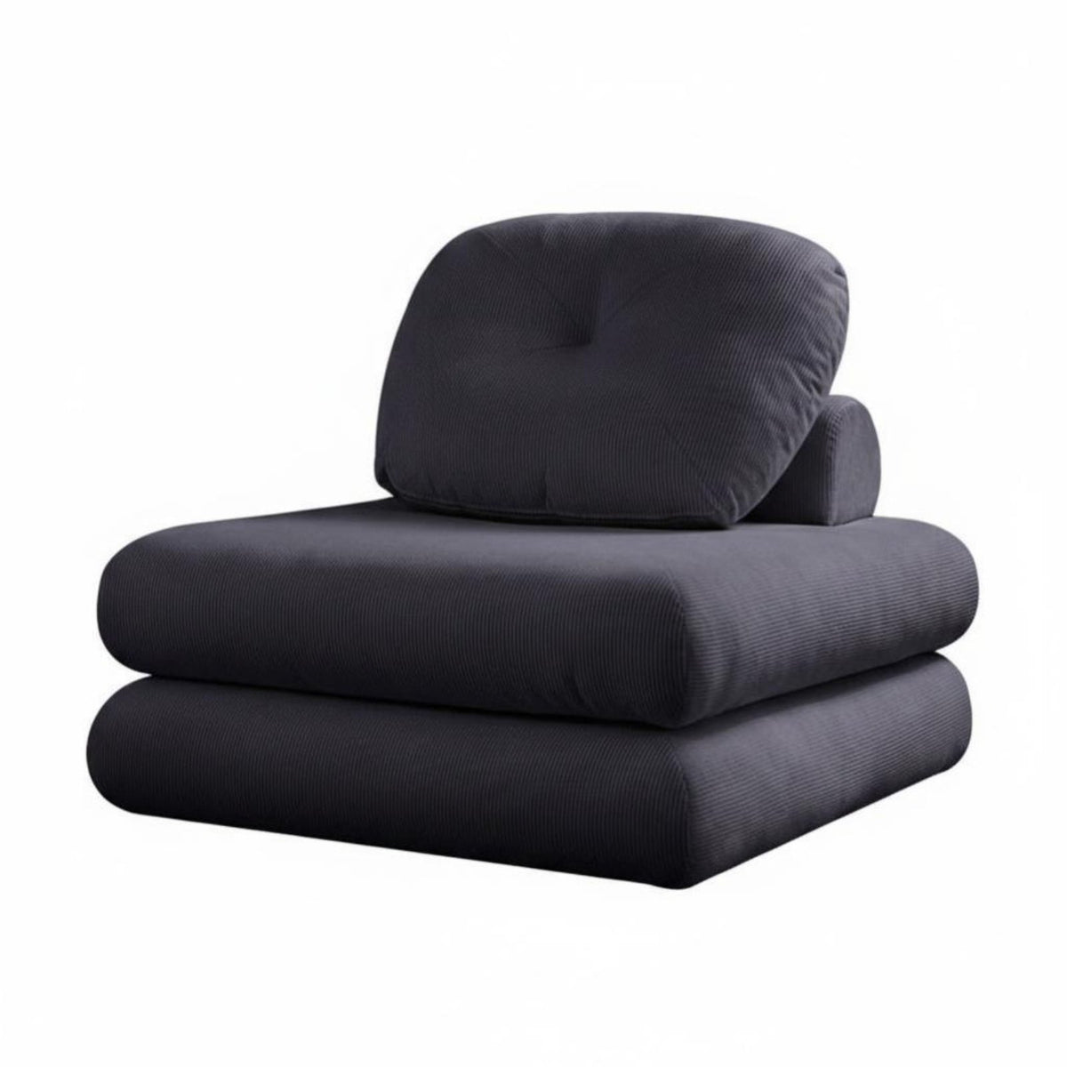 Configurable Section Armchair Removable and Cleanable Cover Upholstered Lounge Chair Lowsleek-Design Easy Assembly for Students